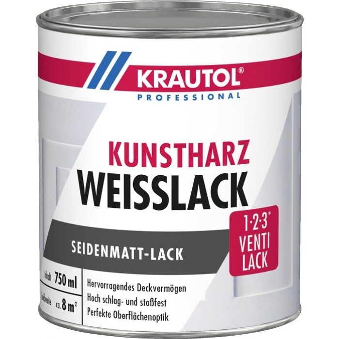 KUNSTHARZ WEIßLACK
