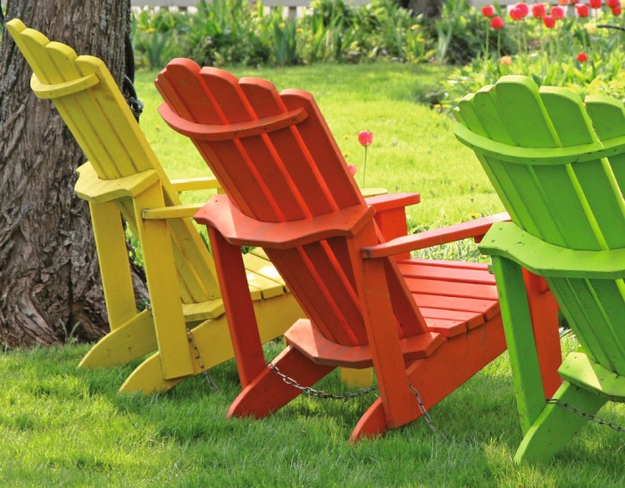 Garten- und Balkonmöbel aus Holz