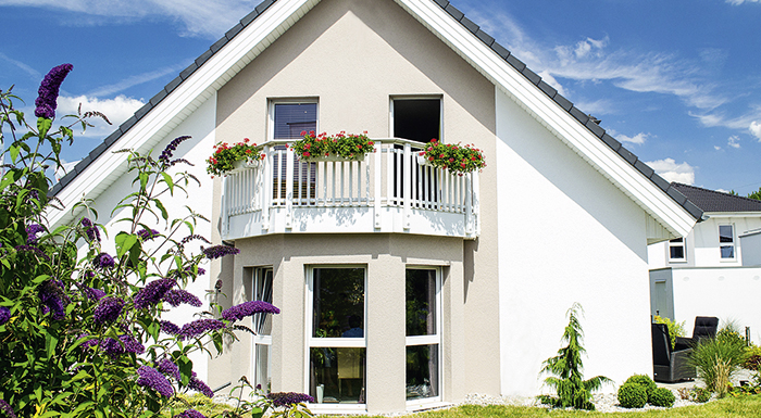 Fassade verputzen